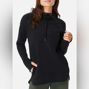 Sweaty Beaty Black Escape Luxe Fleece Hoodie Sweatshirt Size Small